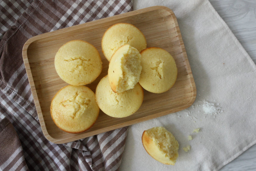 Muffins citron et noix de coco